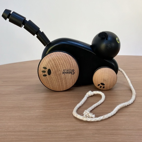 Classic World Cat Pull Toy - Picture 3 of 5